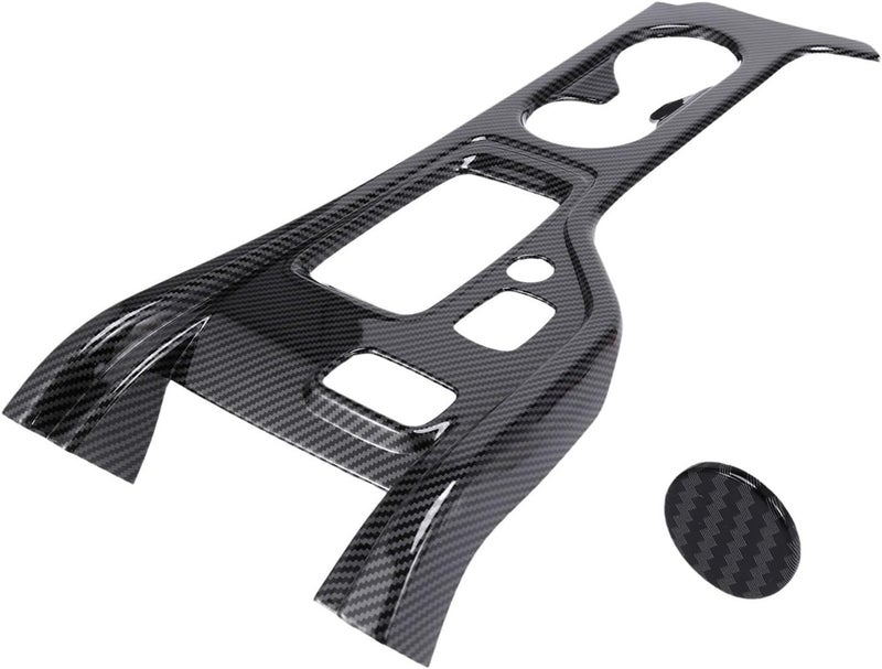 QASULER Carbon Fiber Gear Shift Panel Trim for Ford Ranger - Image 1