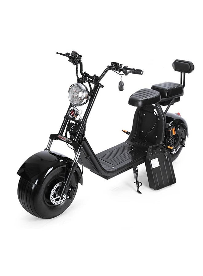 Megawheels Trendy 2000 Watts Coco Harley Scooter With Fat Wheels 60 V Removable Battery for Adults - Image 1