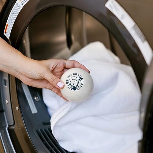 Nellie's Lamby Dryerballs, 4-Pack - Reusable Fabric Softener for 500+ Loads - 100% Pure New Zealand Wool, Silent in Your Dryer, Reduces Cloth Wrinkles, and Saves on Drying Time - Image 4