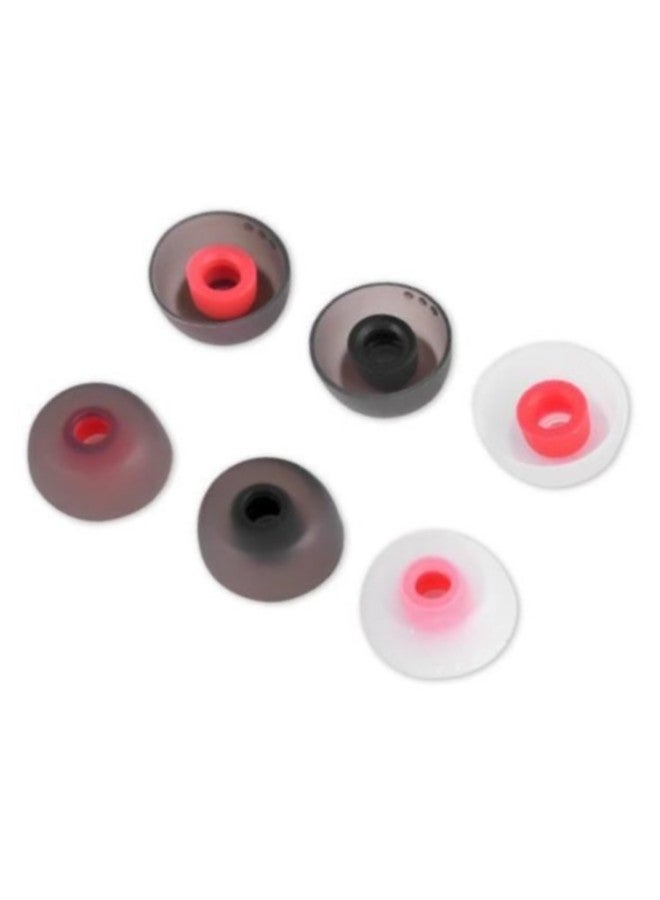 Earplugs Silicone Cap Bluetooth Headset Silicone Protective Case Two-color Earcap Earmuffs Earmuffs Silicone Head Accessories-Color:Double Hardness/Double Color-Model:L/Large - Image 1