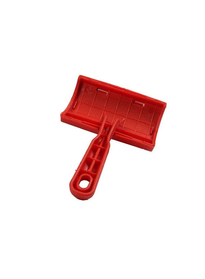 Emily Pets Sheepskin Rug Brush And Cleaner Pet Slicker Brush Fine Wire Rugs Brush To Remove Any Hidden Dirt Cats & Dogs Carding Brush (Red Large) - Image 5