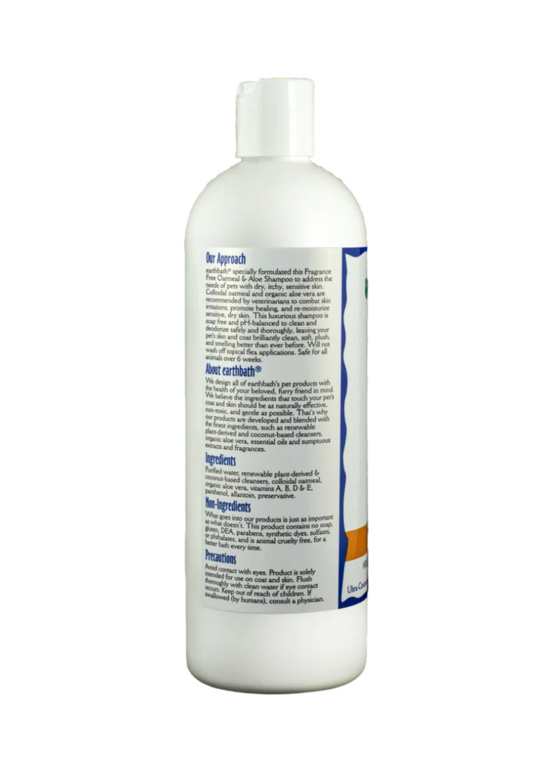 earthbath شامبو الشوفان والألوة خالي من العطر - Image 2