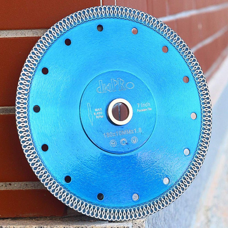 DAPRO شفرة قطع الماس بسمك فائق 7" لقطع البلاط الخزفي والجرانيت والرخام... - Image 2