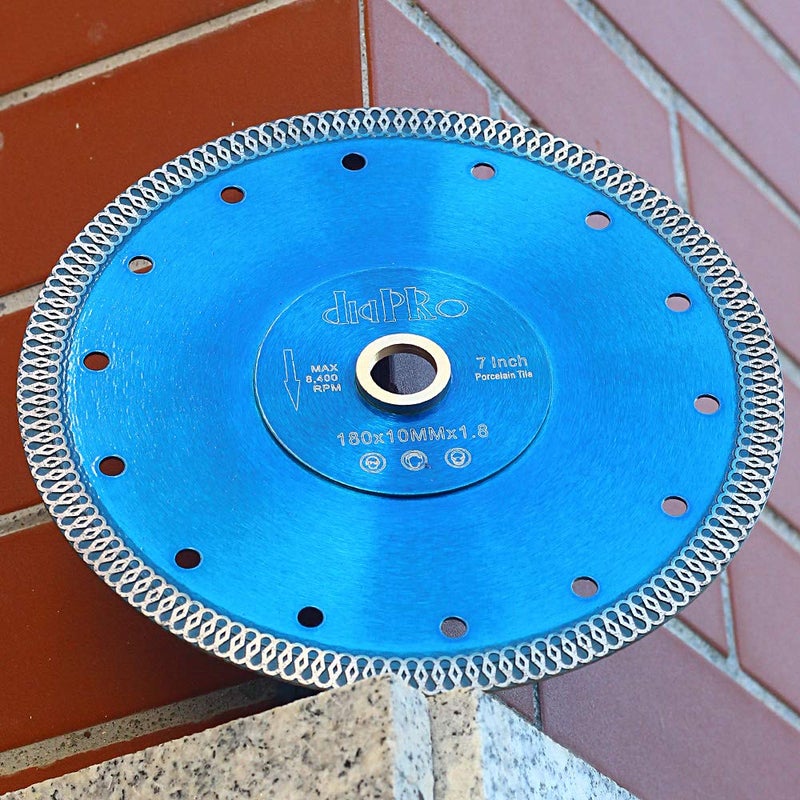 DAPRO شفرة قطع الماس بسمك فائق 7" لقطع البلاط الخزفي والجرانيت والرخام... - Image 3