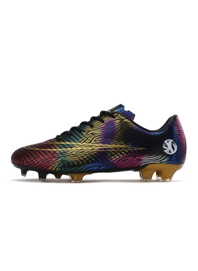 SKY WING Men's Soccer Cleats Firm Ground Soccer Shoes Women's Turf Football Shoes Rugby Boots Outdoor Breathable Athletic Professional Unisex - Image 2