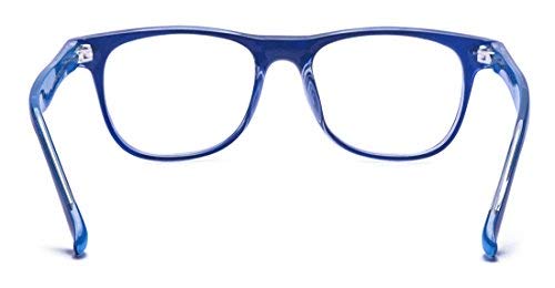 Outray Kids Teens Computer Blue Light Blocking Glasses for Boys and Gilrs Anti Eyestrain 2185c2 Blue - Image 3