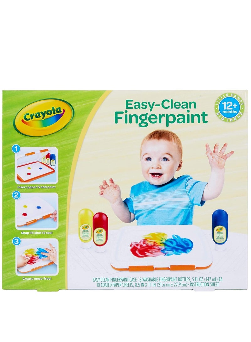 كرايولا مجموعة طلاء الأصابع سهلة التنظيف - Image 1