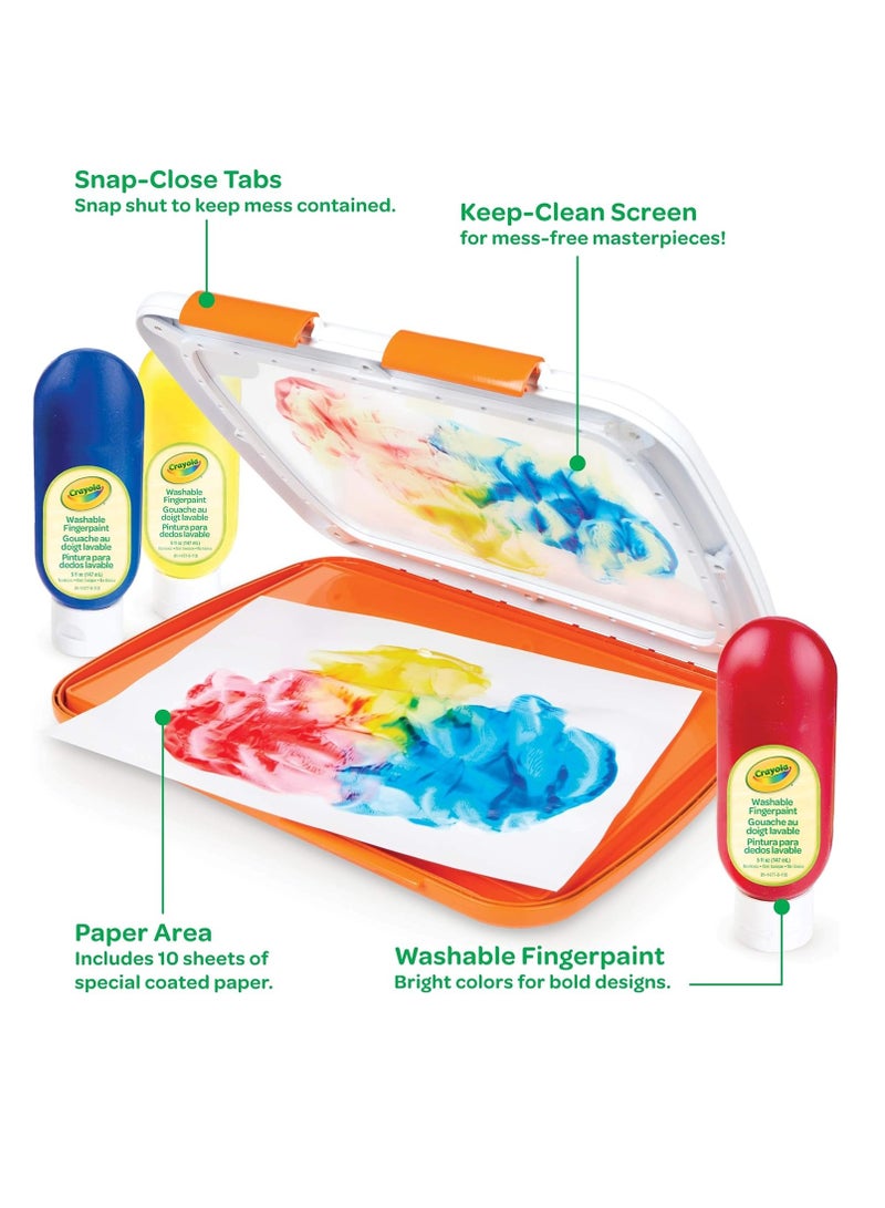 كرايولا مجموعة طلاء الأصابع سهلة التنظيف - Image 5