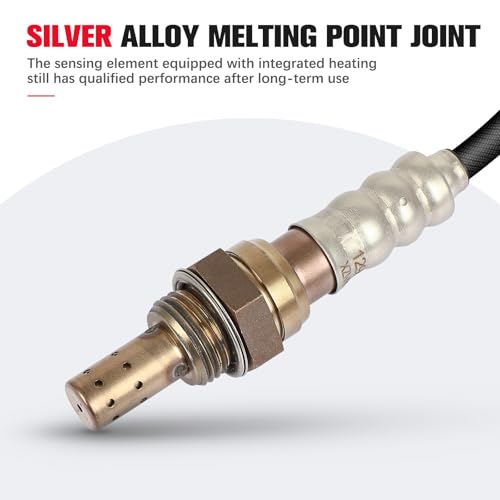 QIJIAUTO O2 O2 Oxygen Sensor Downstream Bank 1 Sensor 2 Compatible for Hyundai Sonata for Santa Fe for Tucson for Kia Optima Sorento for Sportage Sedona Cadenza Telluride 2.0L 2.4L 3.3L 3.8L - Image 3