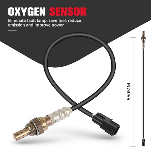 QIJIAUTO O2 O2 Oxygen Sensor Downstream Bank 1 Sensor 2 Compatible for Hyundai Sonata for Santa Fe for Tucson for Kia Optima Sorento for Sportage Sedona Cadenza Telluride 2.0L 2.4L 3.3L 3.8L - Image 2