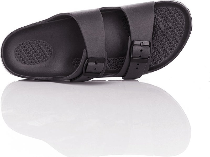 Twigy Justin Black Men's Slippers  - Image 3