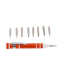 LAWAZIM Pocket Pen Screwdriver Set 9 Pieces |Professional Cushion Grip| Screwdrivers for Home Repair, Improvement, Craft|Phillips Head Screwdriver and Flat Head Screwdriver, Slotted  - Image 5