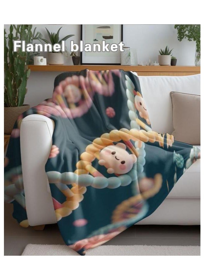 general Children's or student cartoon flannel thin blanket (warm and comfortable, suitable for sleep, games) 100cm*150cm - Image 5
