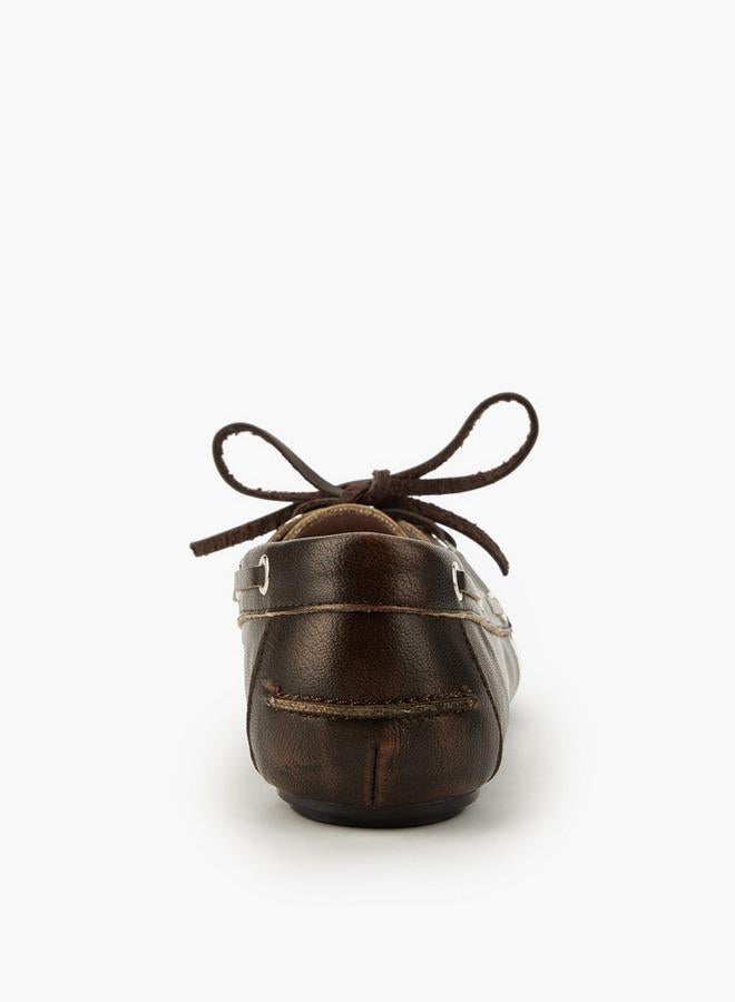 Celeste Women Lace-Up Detail Loafers - Image 5