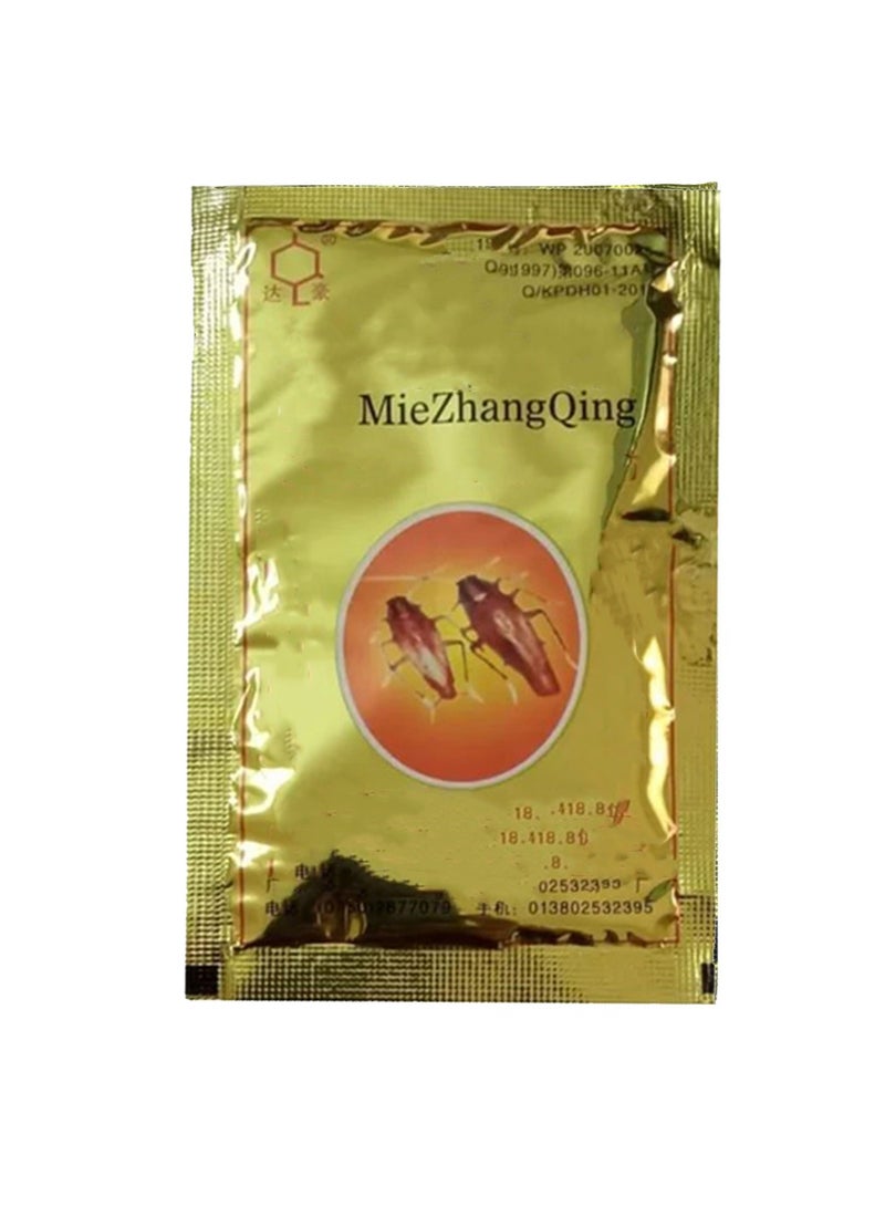 Miezhang Qing Cockroach Killing Powder Gold 8 grams Pack Of 5 - Image 3