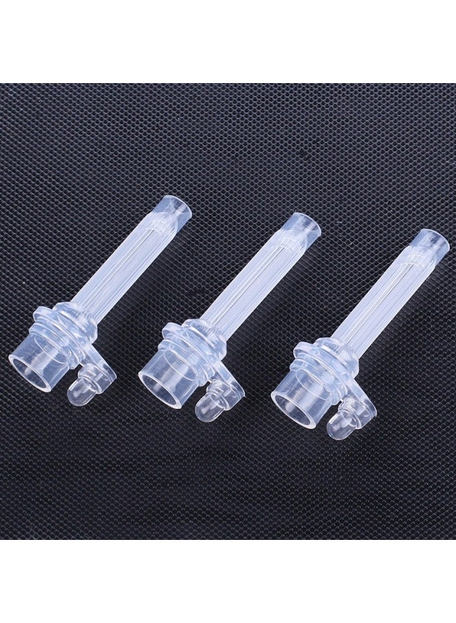 Children's Water Cup Straw Accessories Straw Nozzle Suction Nozzle Straw Gravity Ball Maternal And Child Supplies Drinking Cup Accessories-Color:Transparent-Specifications:Straw + Gravity Ball + Connecting Buckle - Image 2