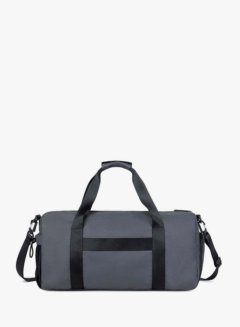 ARCTIC HUNTER Premium Gym Bag Water Resistant Duffel Bag with Shoe Compartment and Detachable Shoulder Straps for Men and Women LX00537 Grey - Image 4