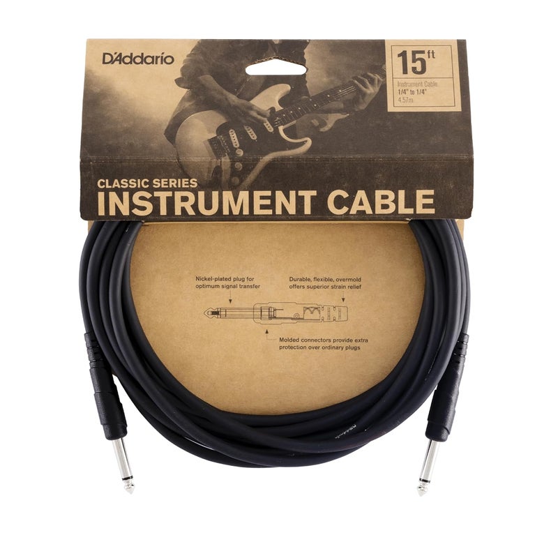 Planet Waves كابل آلة كلاسيكي، 15 قدم - Image 1