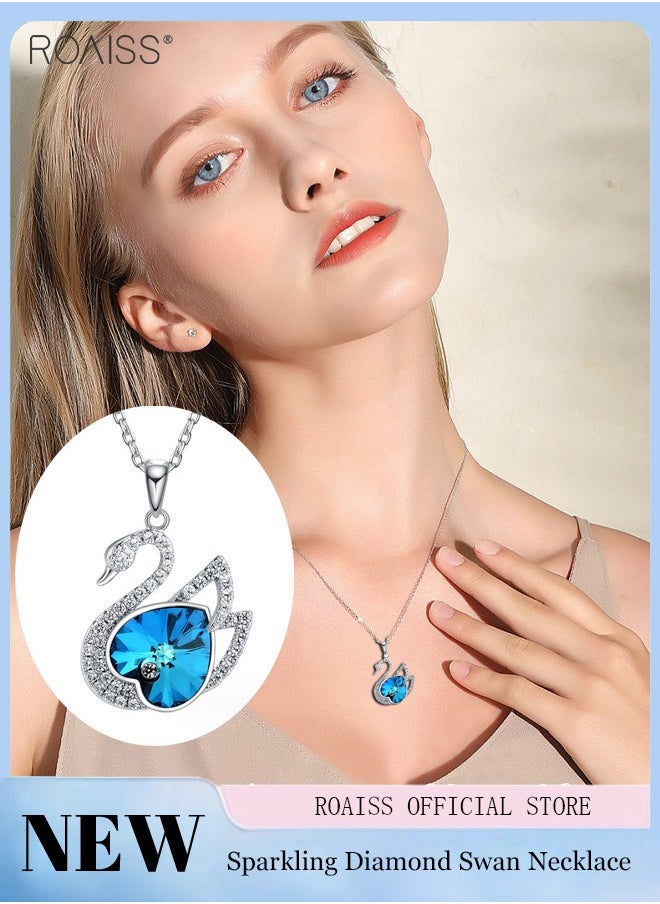 Women's Fashion Austrian Crystal Swan Heart Pendant Everyday Versatile Necklace - pzsku/Z5961BE9F242EA8048F76Z/45/_/1698387323/261a0379-798c-49c4-b402-c2eb4d8cb0e8