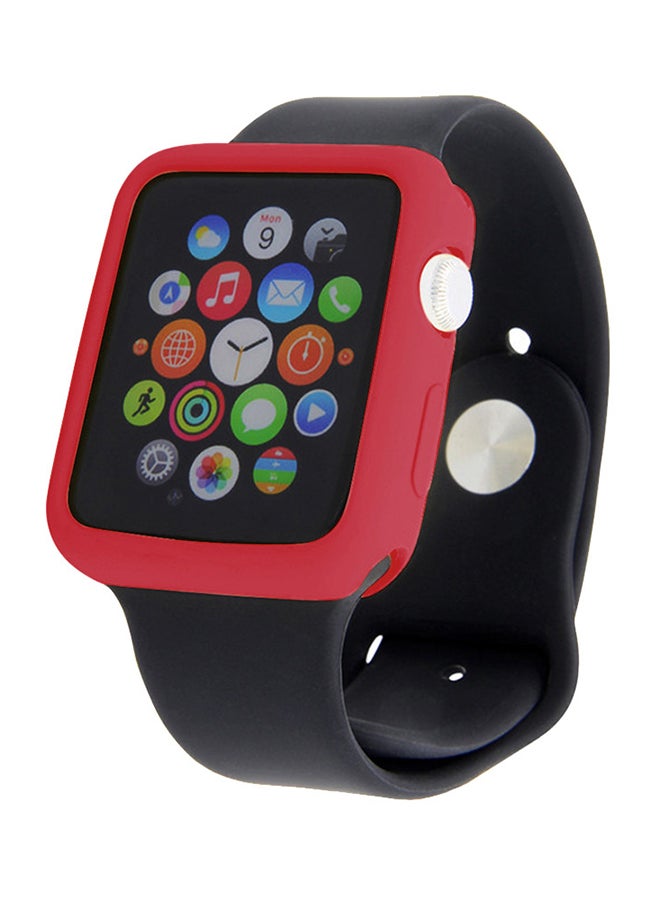 Voberry Protective Case Cover For Apple Watch Series 1/2/3 38mm Red - Image 4