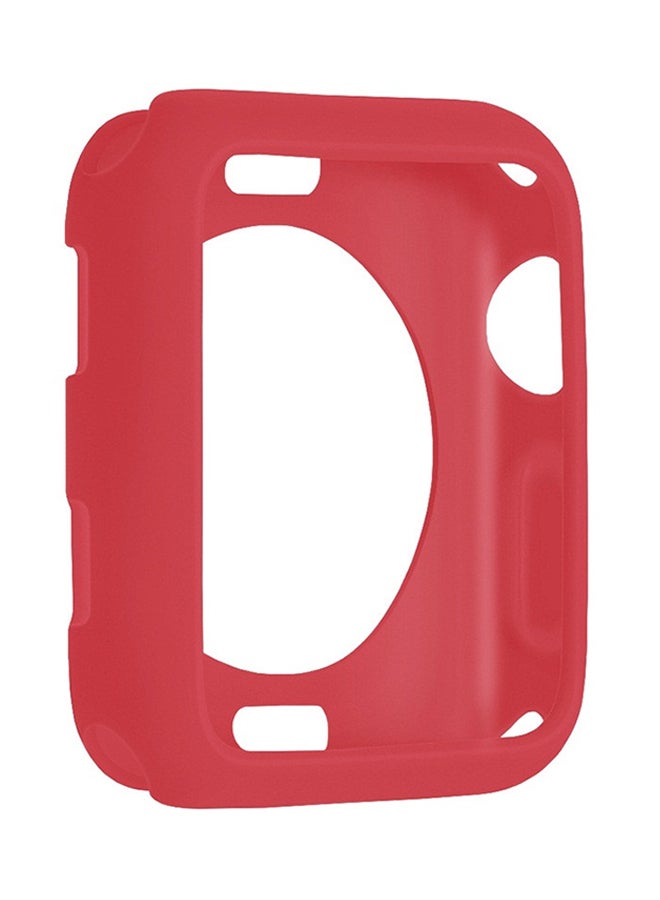 Voberry Protective Case Cover For Apple Watch Series 1/2/3 38mm Red - Image 1