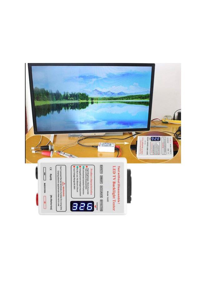 LED Light Tester, Dual Insulation Design LED LCD TV Backlight Tester Meter for Multifunction Use