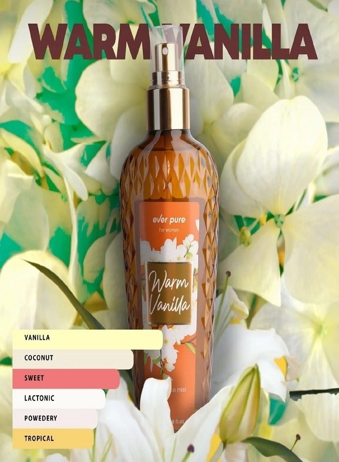 ever pure FRAGRANCE MIST WARM VANILLA 236ML - Image 2