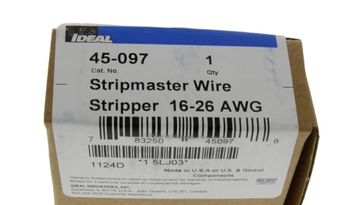 Ideal Industries IDEAL Electrical 45-097 Stripmaster Wire Stripper, #16 to #26 AWG - Image 3