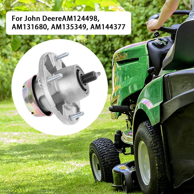 Parts Camp Replacement Spindle AM144377 for John Deere AM124498 AM131680 AM135349 Mower Spindle - Image 4