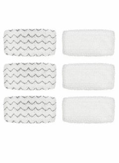 BettaWell Steam Mop Refill Pads For Bissell 1252 1606670 1543 1652 1132M 1530 11326 Symphony Hard Floor Vacuum Steam Cleaner Series Pack Of 6