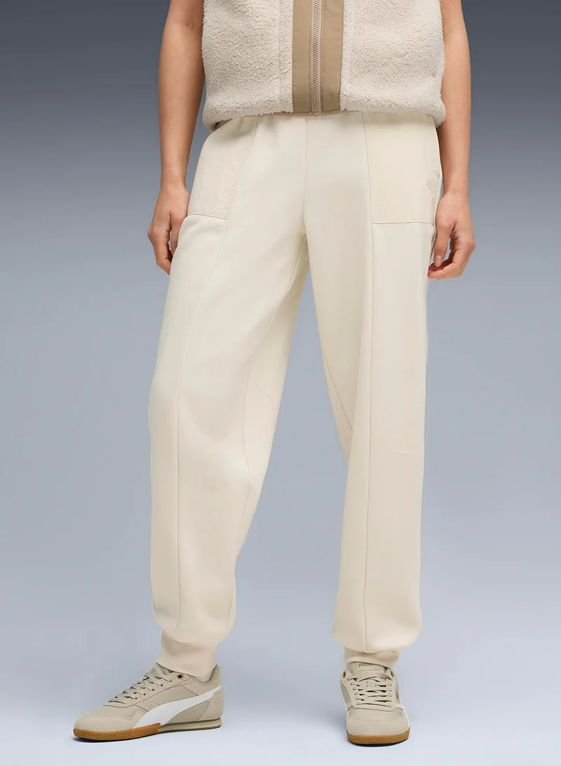 بوما بنطلون رياضي نسائي مريح عالي الخصر