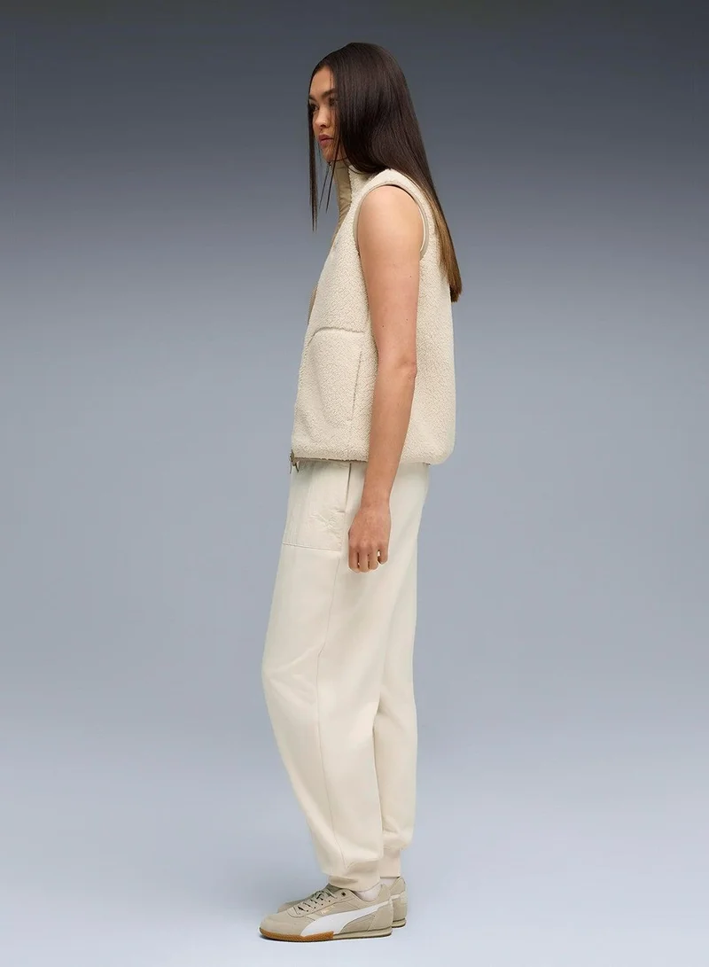 PUMA beige Her Comfort High-Waist Sweatpants for Women | Best Price UAE
