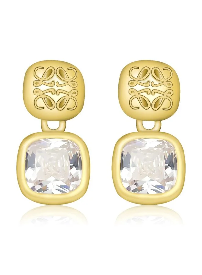 Take Two  Textured Dangle Earrings for Women | Best Price UAE