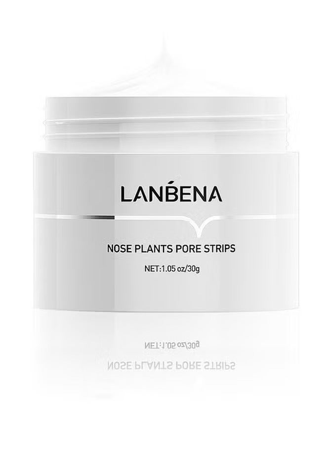 LANBENA Nose Plants Pore Strips Gentle In Blackhead Remover Mask Wrinkle & Dark Circles Facial Pore Cleanser Purifying Face Mask Nose strips - Image 2