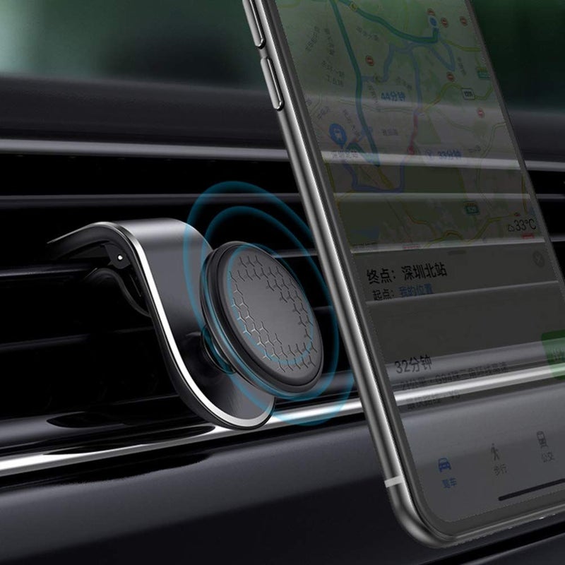 Universal Car Phone Holder Stand Easy Installation Driving Support All Smartphones Black - Image 5
