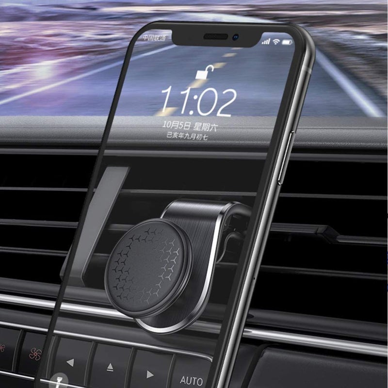 Universal Car Phone Holder Stand Easy Installation Driving Support All Smartphones Black - Image 3