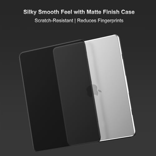 MOSISO Compatible with MacBook Pro 15 inch Case 2019 2018 2017 2016 Release A1990 A1707 with Touch Bar Plastic Hard Shell Case Keyboard Cover Screen Protector Storage Bag Black - Image 3