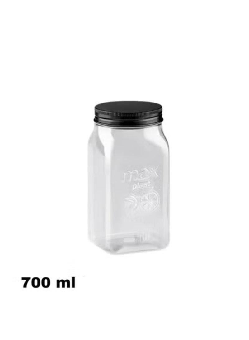 Max Plast 700ml High Quality Plastic Pulse Jar, Multicolor - Image 3
