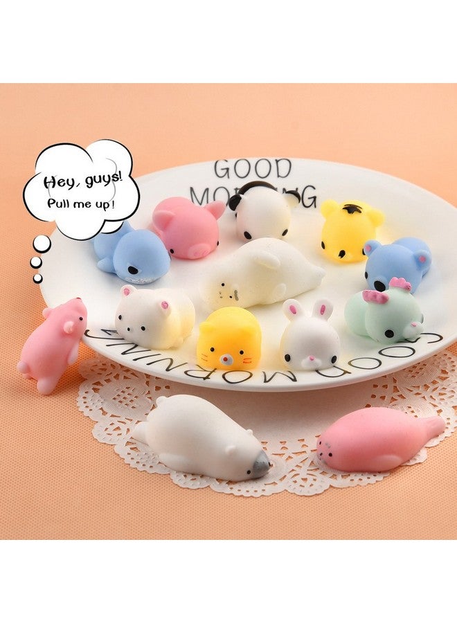 كوكا KUUQA 25 قطعة من ألعاب موتشي الإسفنجية اللطيفة على شكل حيوانات باندا قطة مخلب كرات صغيرة ناعمة لتخفيف التوتر حقيبة هدايا لحفلات أعياد الميلاد للأطفال والكبار - Image 3