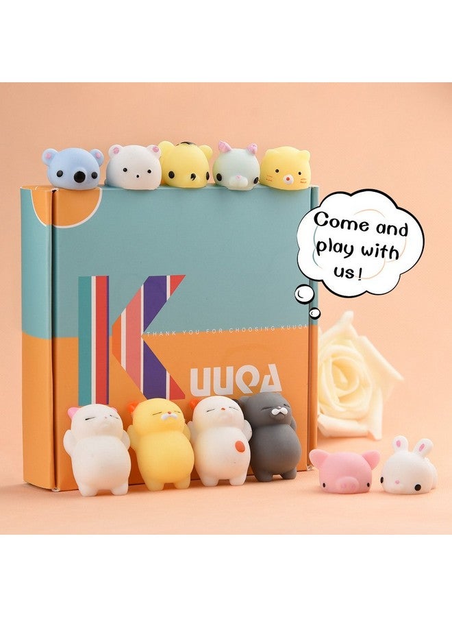 كوكا KUUQA 25 قطعة من ألعاب موتشي الإسفنجية اللطيفة على شكل حيوانات باندا قطة مخلب كرات صغيرة ناعمة لتخفيف التوتر حقيبة هدايا لحفلات أعياد الميلاد للأطفال والكبار - Image 2