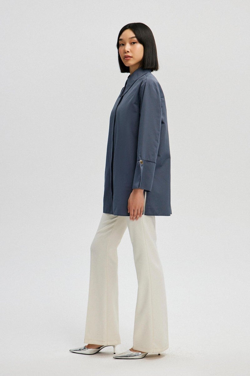 Touche Prive Wide Cuff Poplin Shirt - Image 3
