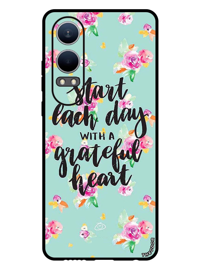 Theodor Protective Case Anti Scratch Shock Proof Bumper Cover For OnePlus Nord CE4 Lite Grateful Heart - Image 1