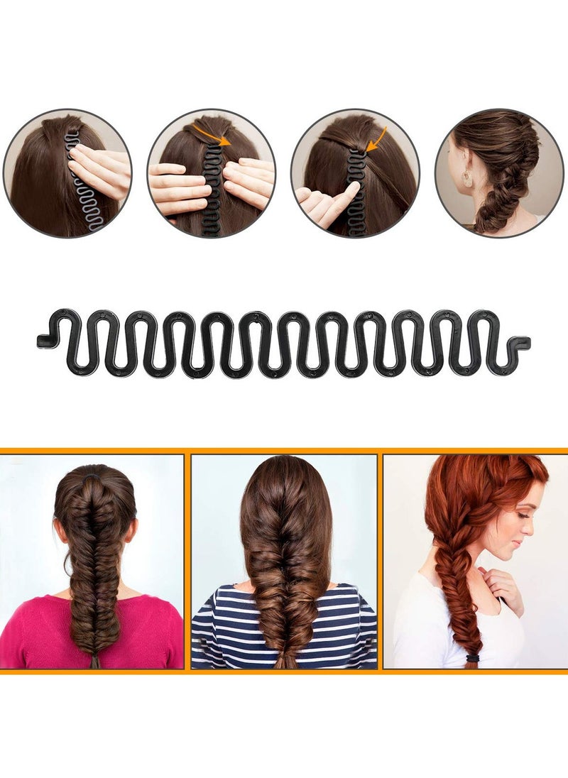 CestMall Winkeyes Hair Styling Set - DIY Hair Braiding Tool Kit with Hair Modelling Accessories for Simple and Fast Spiral Braids  - Image 4