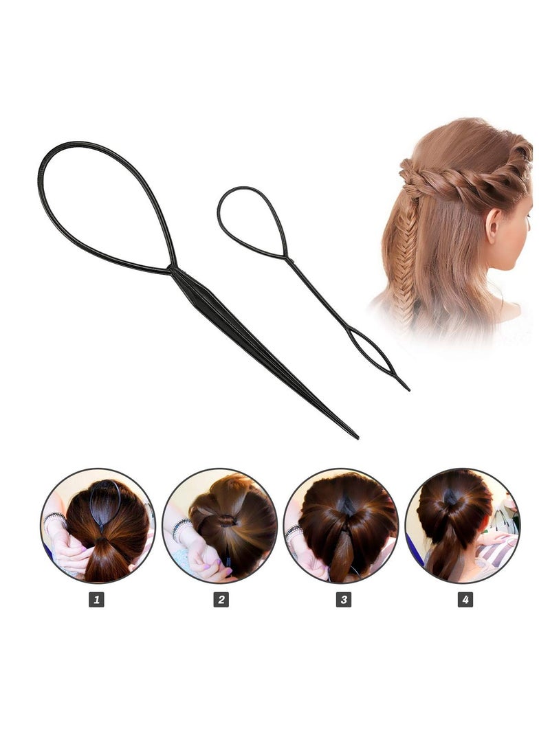 CestMall Winkeyes Hair Styling Set - DIY Hair Braiding Tool Kit with Hair Modelling Accessories for Simple and Fast Spiral Braids  - Image 5