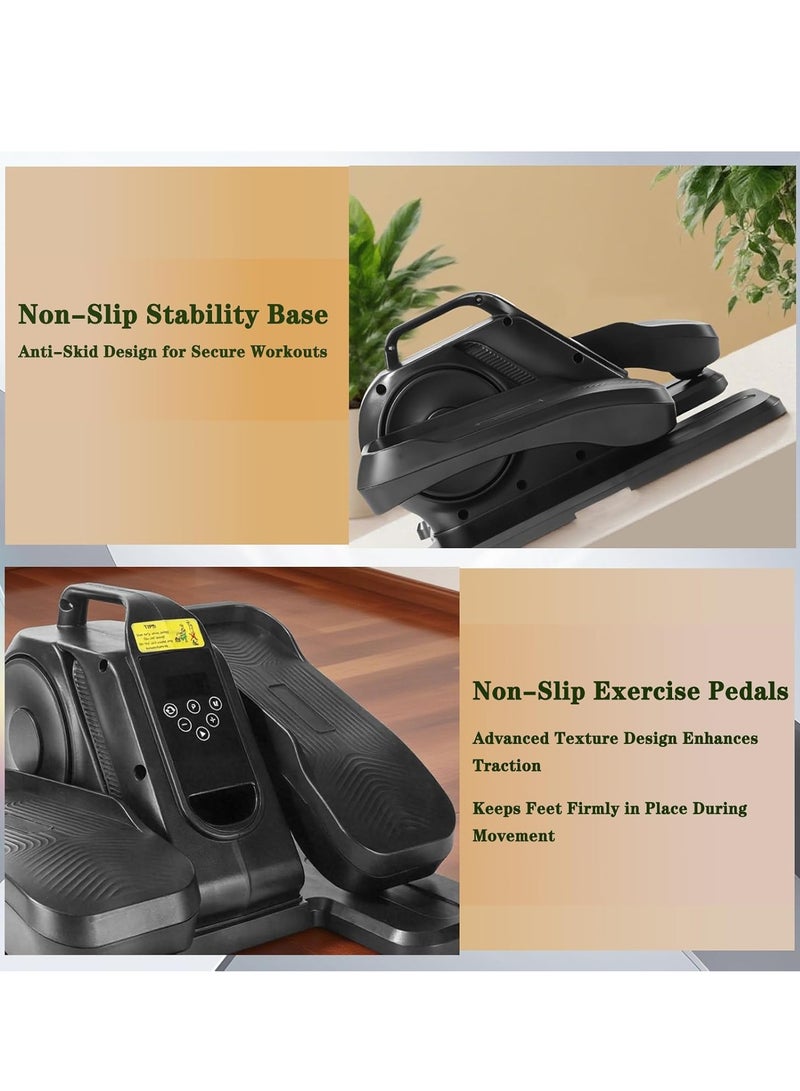 Relax Smart Mini electric exercise bike with digital display - portable pedal exerciser that fits under the desk for leg and arm workouts, compact fitness equipment for home, office, and rehabilitation use - Image 4