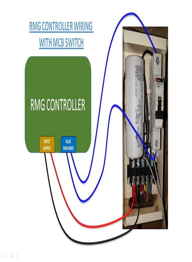 RMG جهاز التحكم التلقائي بمستوى الماء RMG Basic لمضخات المحركات من 0.5 إلى 1 حصان | لمفاتيح العوامة - Image 5