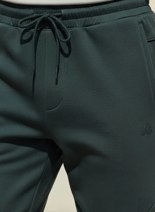 Kappa GREEN Kappa Men Drawstring Waist Joggers for Men | Best Price UAE