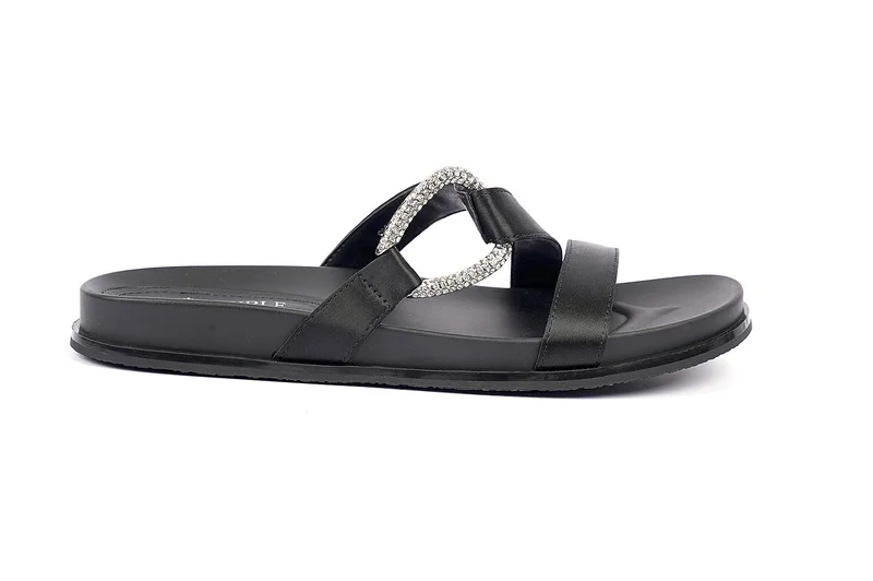 Cuple Womens cross strap Flats Sandals