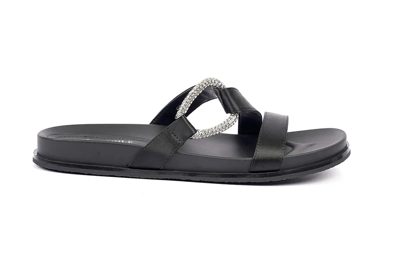 Cuple Womens cross strap Flats Sandals