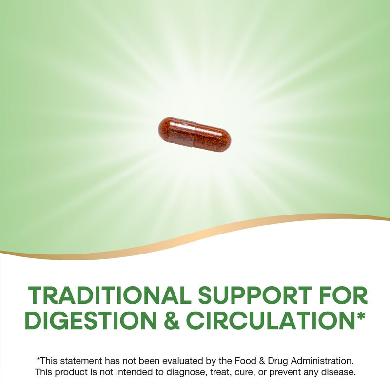 Nature's Way Cayenne Pepper, Traditional Digestion and Circulation Support*, Non-GMO Project Verified, Gluten Free, 180 Vegetarian Capsules (Packaging May Vary) - Image 3